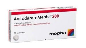 Amiodarone thuộc nhóm thuốc chống loạn nhịp