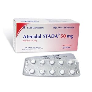 Atenolol thuộc nhóm chẹn Beta