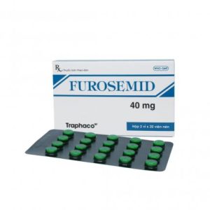 Furosemid thuộc nhóm lợi tiểu