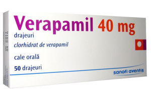 Verapamil thuộc nhóm chẹn kênh Canxi