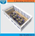 Vách ngăn liền bàn VNLB08
